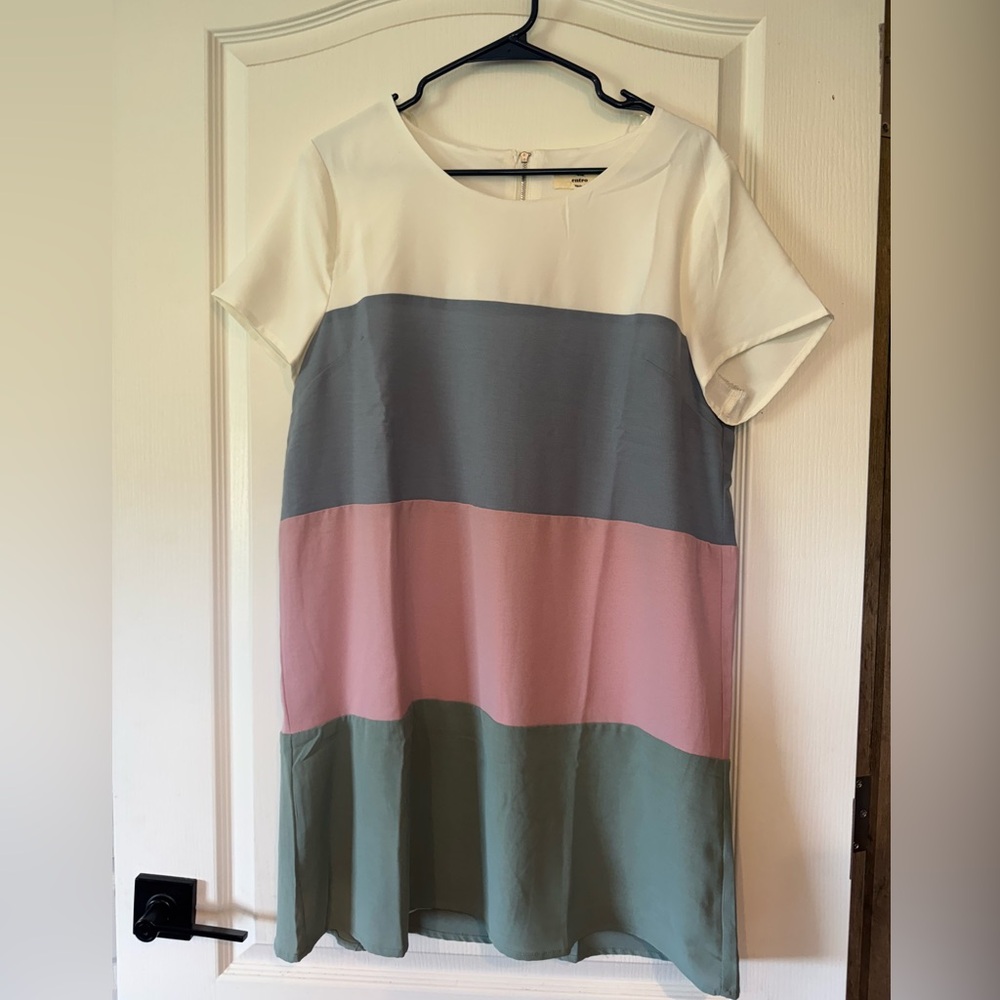 Color Block Women's Dress